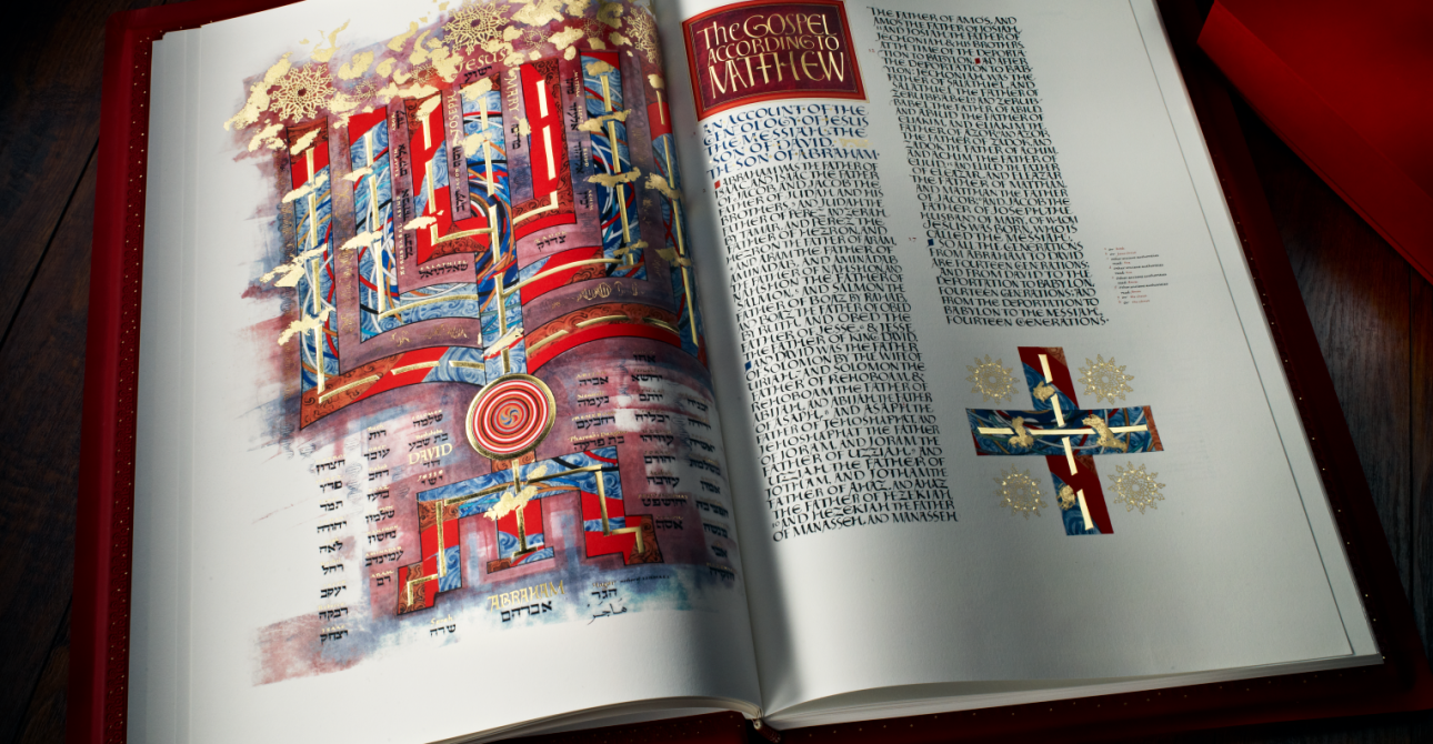 Interpretation of The Saint John's Bible: Genealogy of Jesus